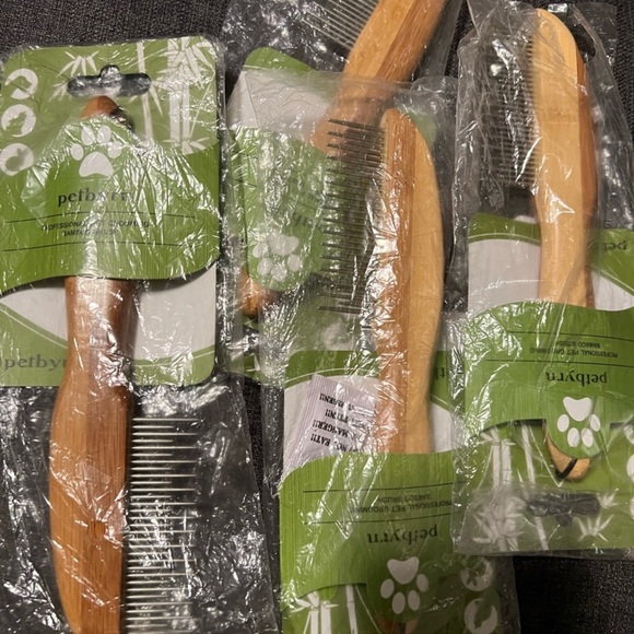 Dog bamboo comb - Picture 5 of 5